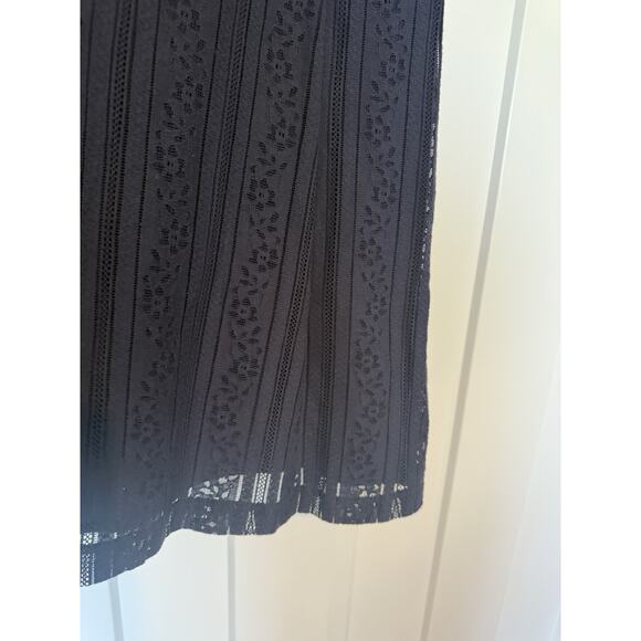Abercrombie & Fitch Lace Dress Navy Small - Picture 3 of 9
